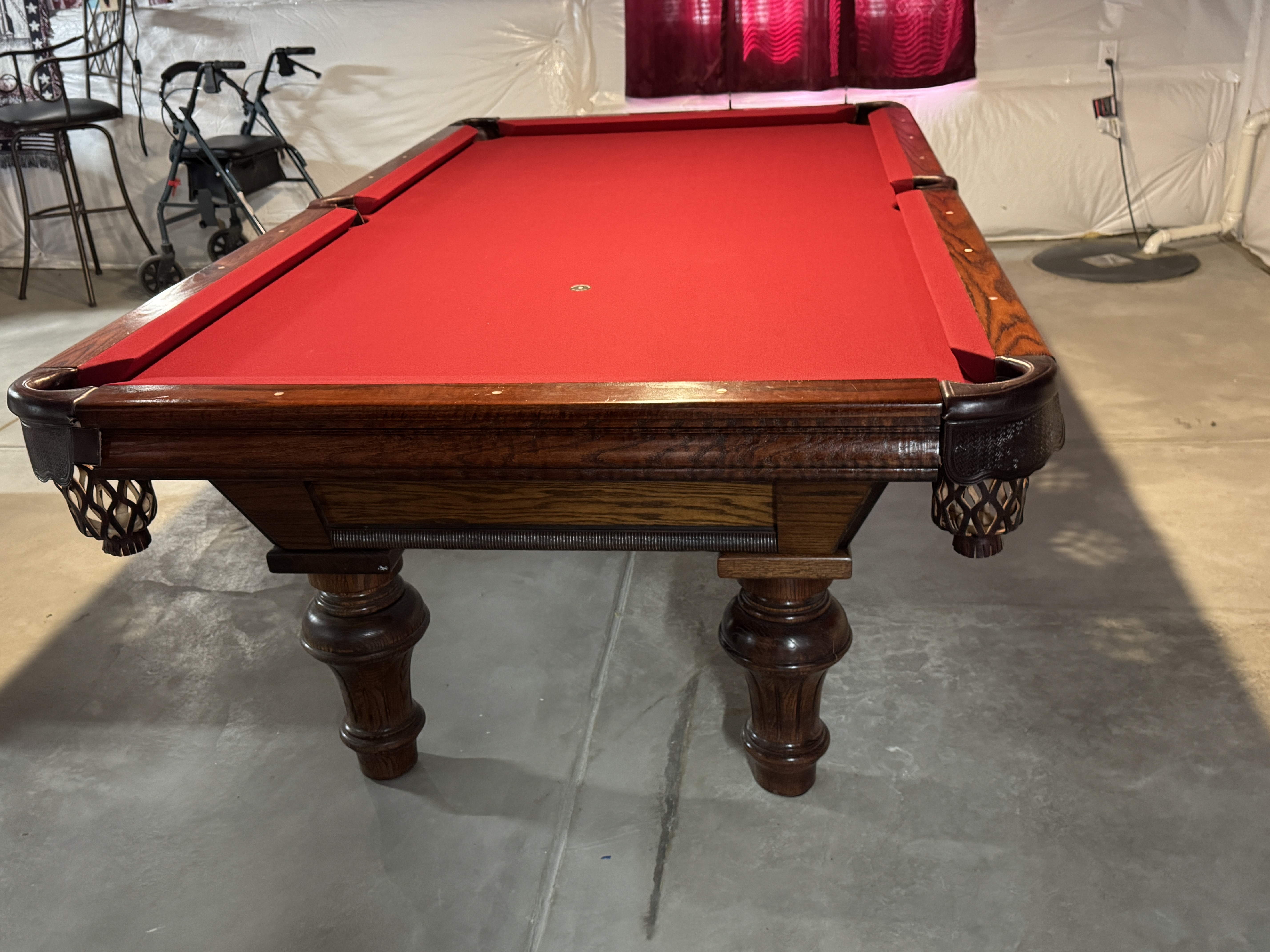 Pool table for sale Denver: - <br>8' AE Schmidt 'Replique'. <br>100% solid wood.  <br>High end table MADE IN USA!  <br>Excellent condition